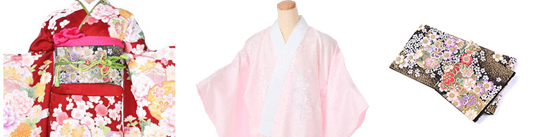 きもの＋襦袢＋帯