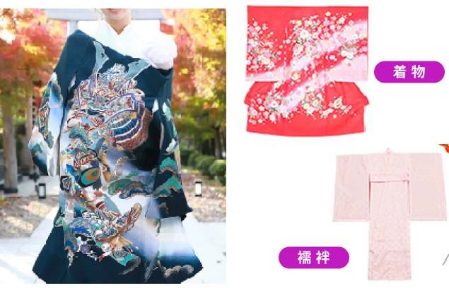 着物、襦袢