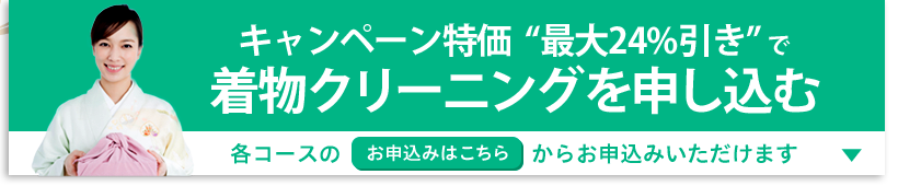 キャンペーン超得価できものクリーニングに申し込む